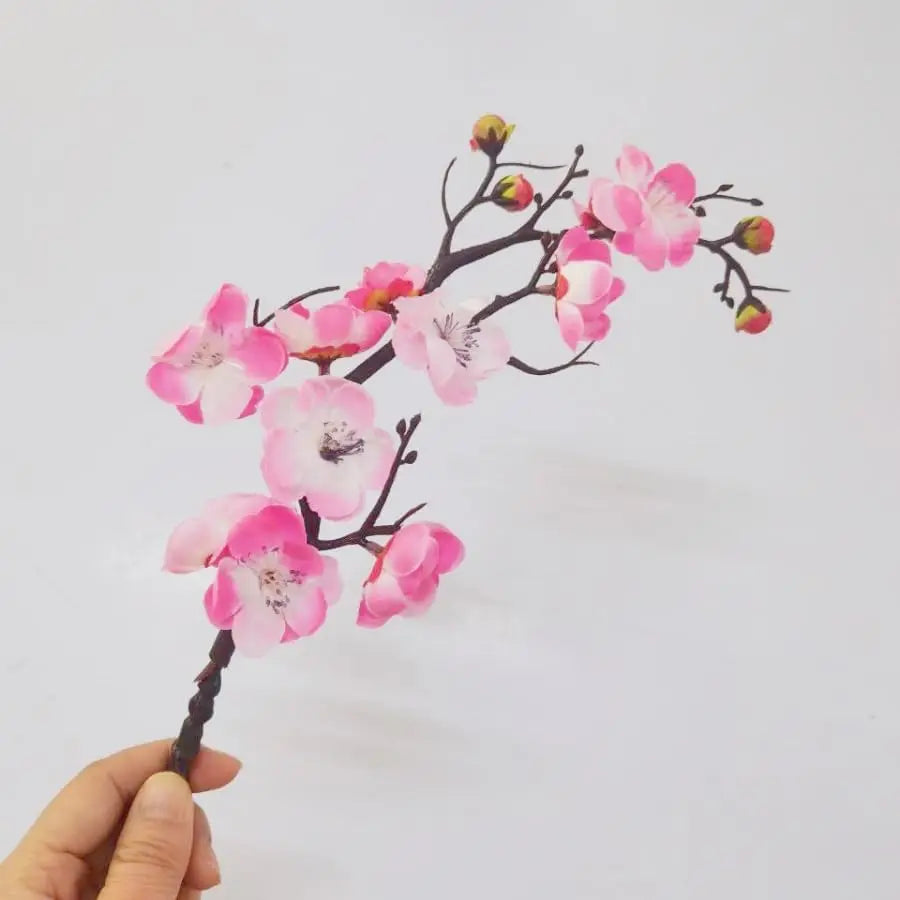Artificial Silk Plum Blossom Branch | Wedding & Home Decor Artificial Silk Branch Babs