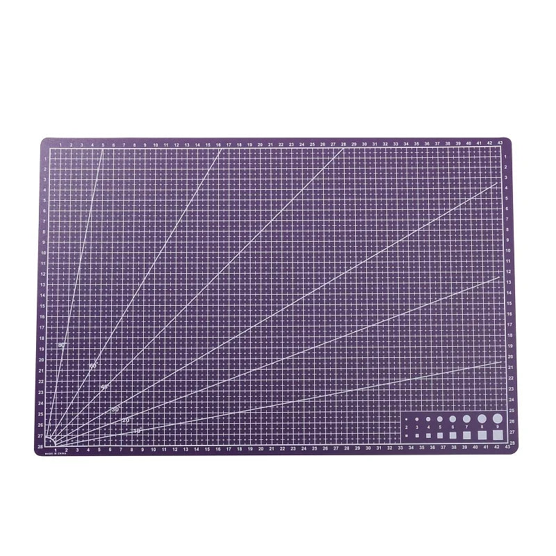 Babs A3 Self-Healing Cutting Mat 0.9mm – Sewing & Paper Art Cutting Mat Babs 1Pc PURPLE