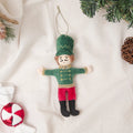 Nutcracker Soldier Christmas Ornament – Festive Holiday Décor Christmas Ornament Babs Green Clothes