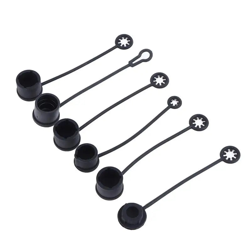 2Pcs Silicone Dust Covers for XLR & 6.35mm Audio Plugs Audio Connector Caps Babs