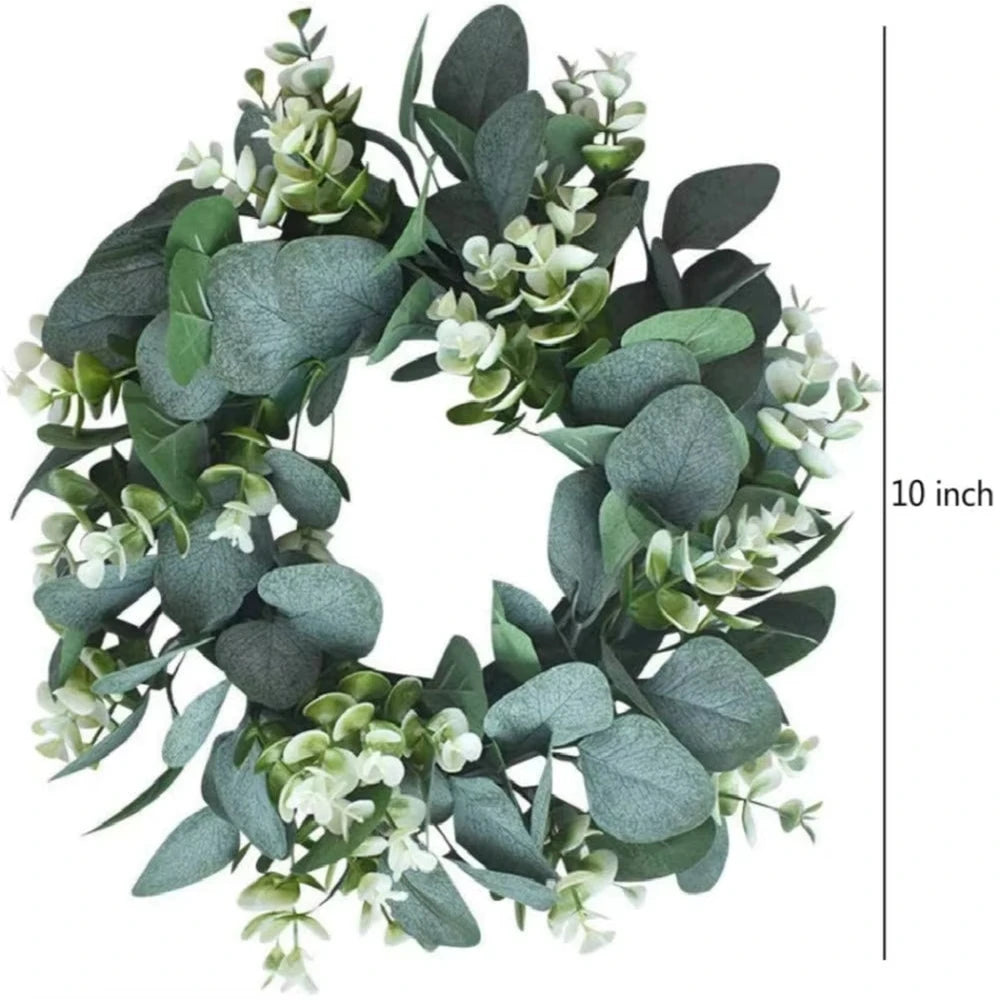Artificial Eucalyptus Wreath – Wedding & Home Door Décor Artificial Wreath Babs