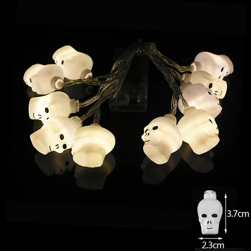 Halloween LED String Lights – Pumpkin Bat Ghost 10-LED 1.5M Halloween String Lights Babs A4