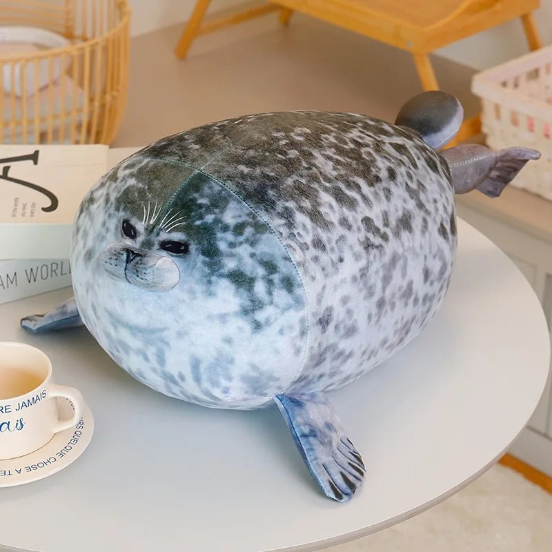 Lifelike Seal Plush Toy – Soft Stuffed Animal & Aquarium Gift Stuffed Animal Plush Babs