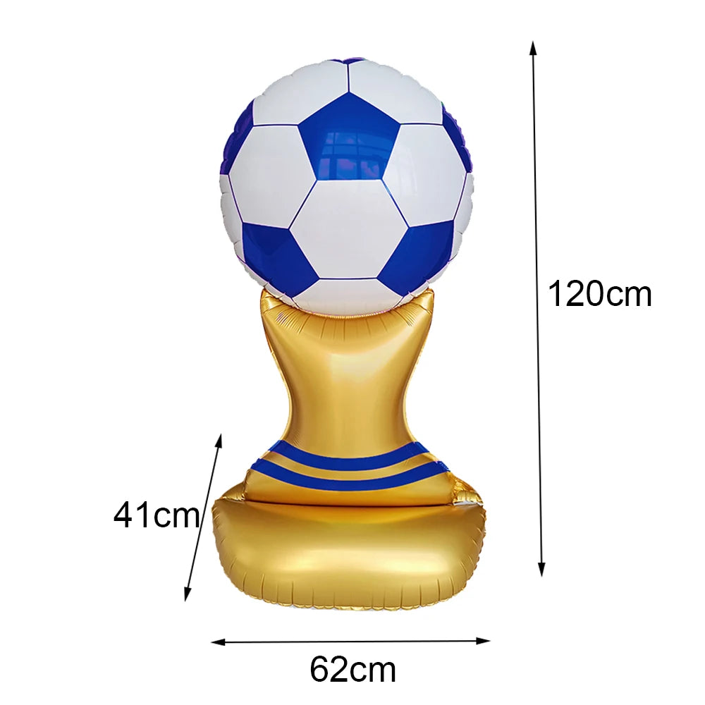 Soccer Theme 7th Birthday Party Decorations Set – Balloons & More Party Decoration Set Babs Standing Balloon G As pictures show