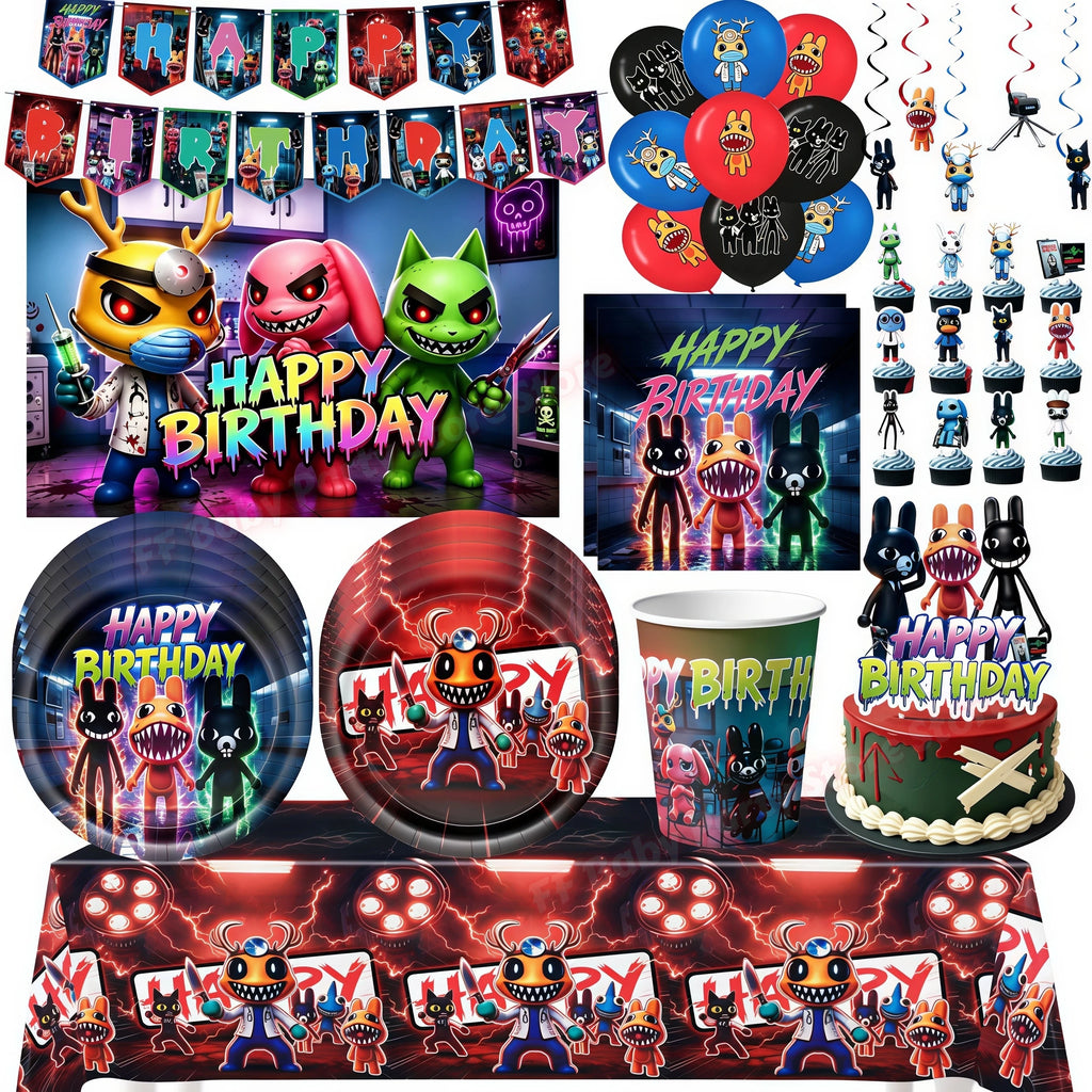 Animal Hospital Anomaly Horror Party Decorations Set Party Decoration Set Babs