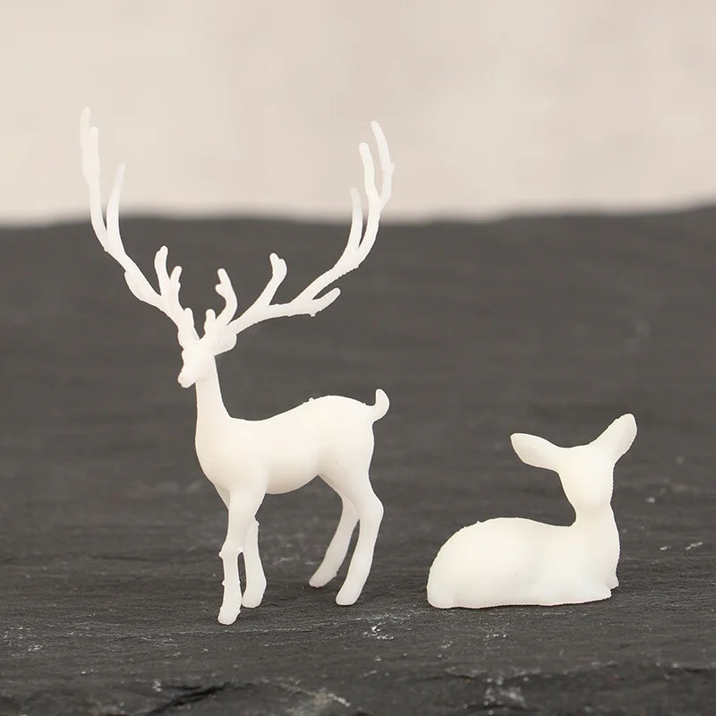 Crystal Reindeer Christmas Elk Ornament | Resin Deer Home Décor Christmas Ornament Babs