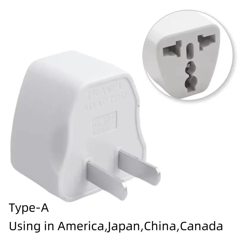 Universal Travel Plug Adapter – US EU AU UK | 150+ Countries Travel Plug Adapter Babs A5