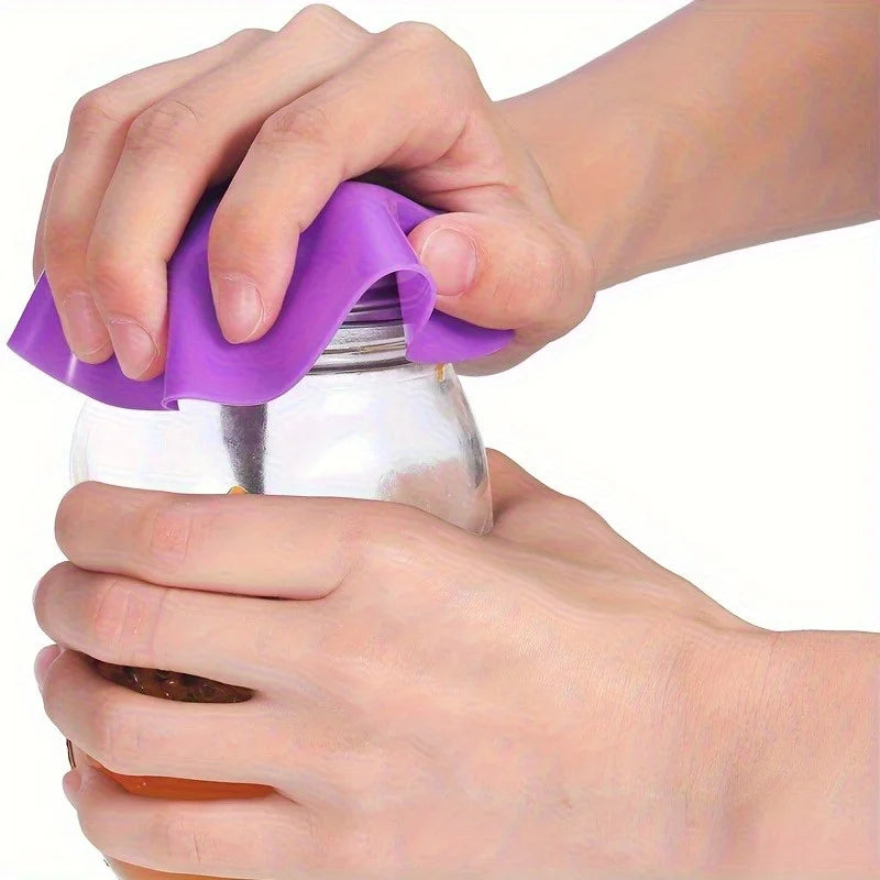 Silicone Jar Gripper Pads – Non-Slip Lid Opener & Coaster Jar Gripper Pad Babs
