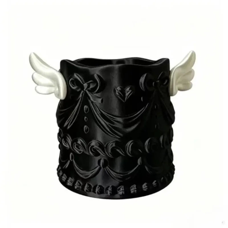 Luxury Angel Wings Makeup Brush Holder & Desk Organizer Makeup Brush Holder Babs
