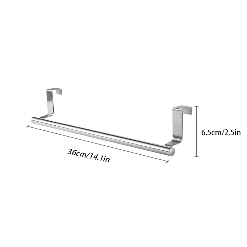 Stainless Steel Towel Holder – Under Sink Rack Organizer Towel Holder Rack Babs 1 M-36x6.5cm