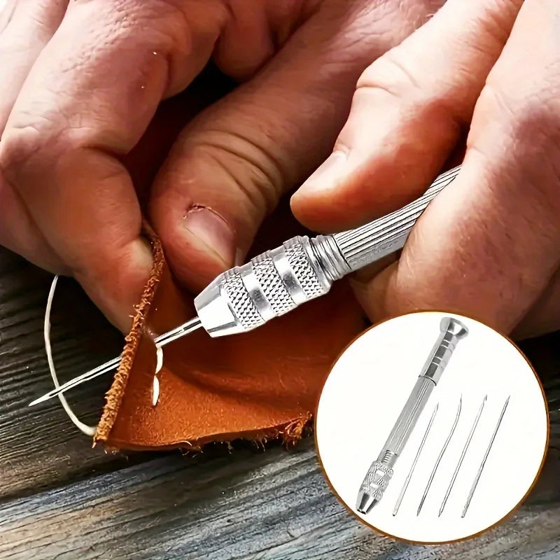 5-Piece Sewing Kit – Interchangeable Needles, Knitting & DIY Sewing Needle Kit Babs