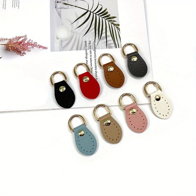 2PCS Leather D-Ring Buckle DIY Bag Strap Accessories | Multi-Color Leather Bag Hardware Babs
