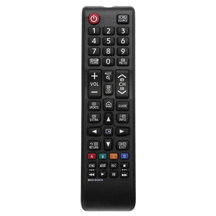 Samsung Smart TV Remote BN59-01247A Replacement – 433MHz IR TV Remote Control Babs black China Mainland
