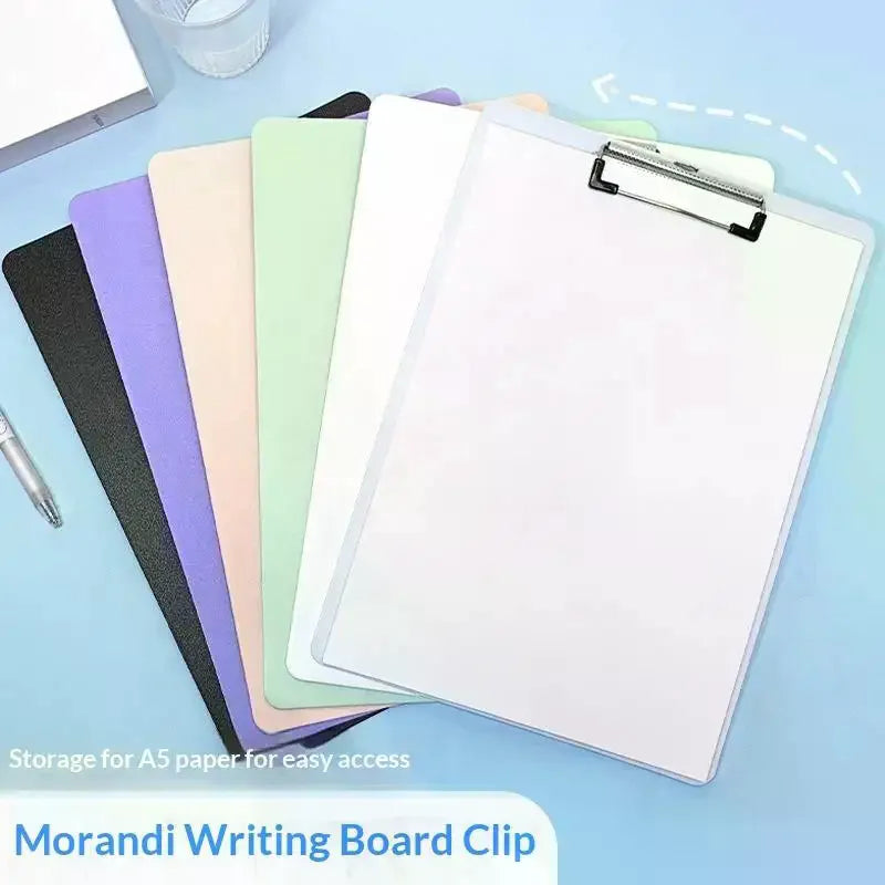 A5 Clipboard Writing Pad – Durable Plastic Clip Board Clipboard Writing Pad Babs