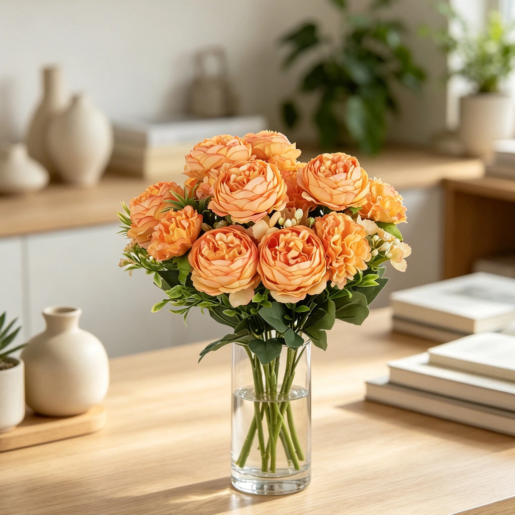 Artificial Chrysanthemum Bouquet – Wedding & Home Décor Artificial Flower Bouquet Babs