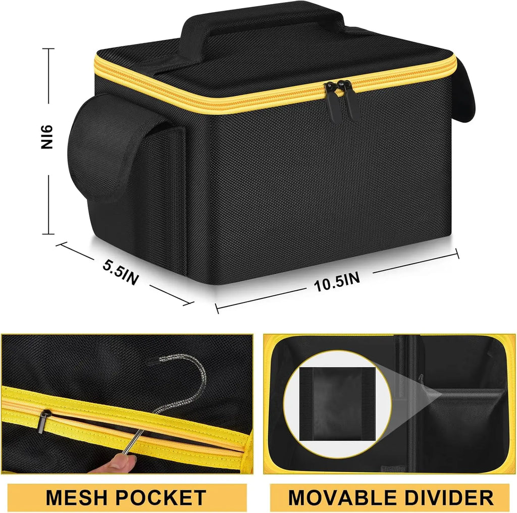Smoke Machine Storage Bag for Solary Leak Detector | Padded Case Automotive Tool Bag Babs