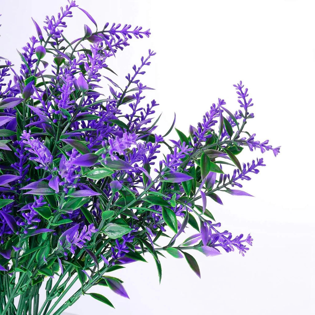 Artificial Lavender Stems – Fake Flowers for Home & Wedding Decor Artificial Flower Stems Babs PURPLE XL