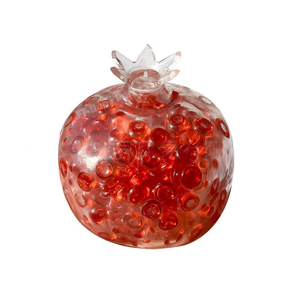Pomegranate Squishy Squeeze Ball – Fidget Party Gift Favor Novelty Squeeze Toy Babs A 1pc