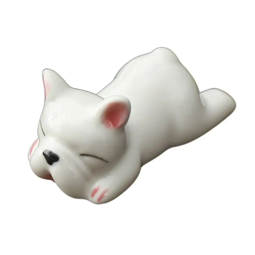 Cute Animal Ceramic Chopstick Holder & Utensil Rest Rack Chopstick Holder Babs 6