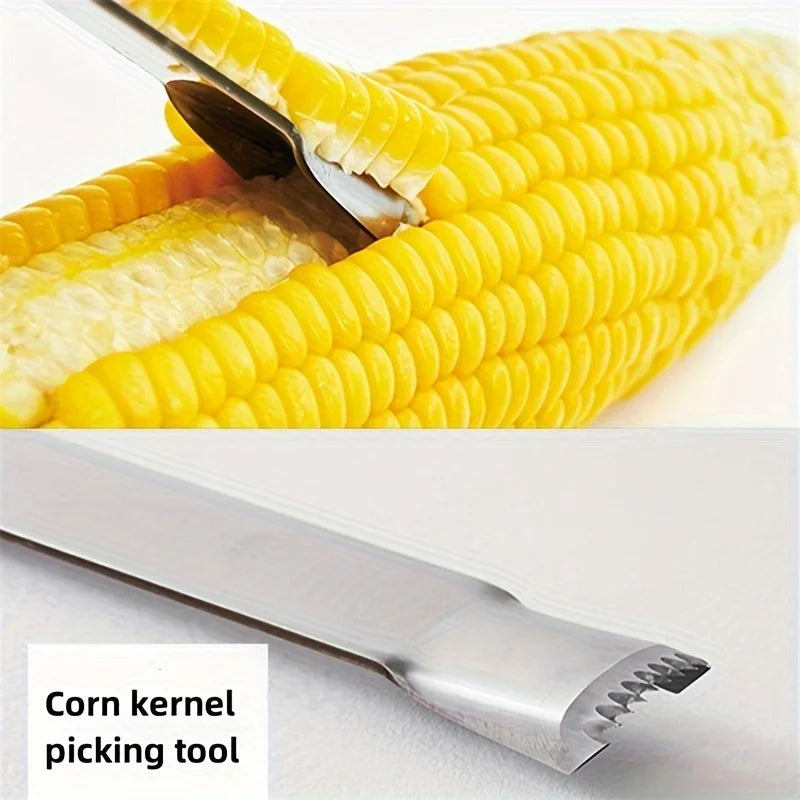 Stainless Steel Corn Kernel Remover – Fast & Easy Stripper Corn Kernel Remover Babs