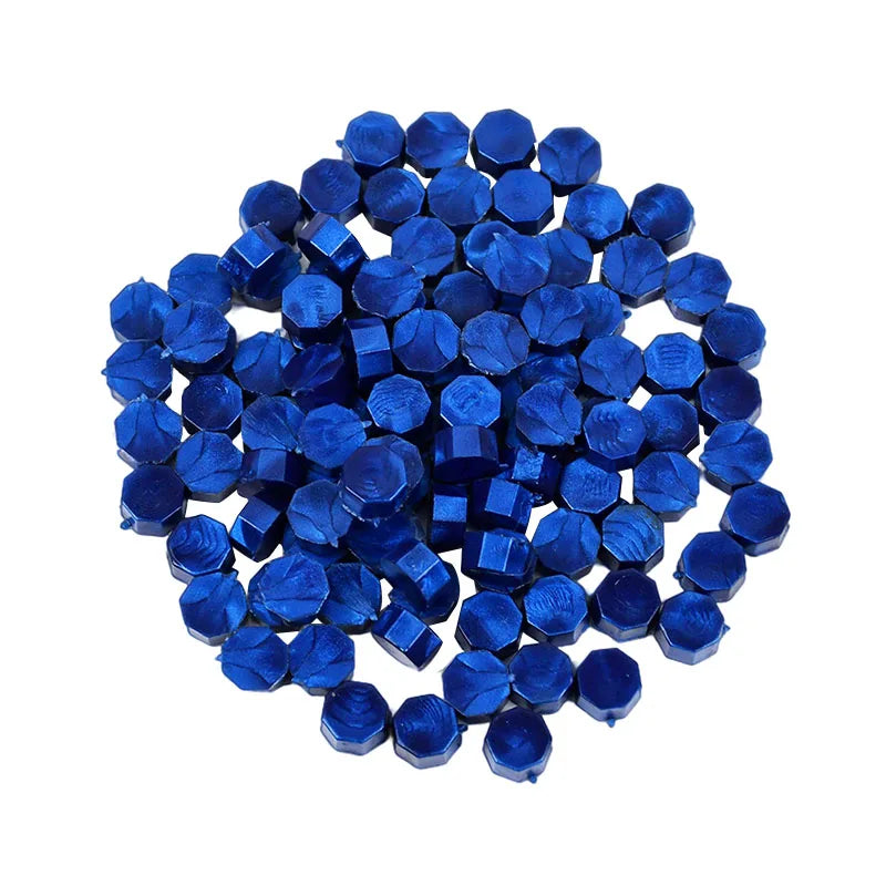 100Pcs Retro Colored Wax Seal Beads – Wedding & Scrapbooking Wax Seal Beads Babs M20