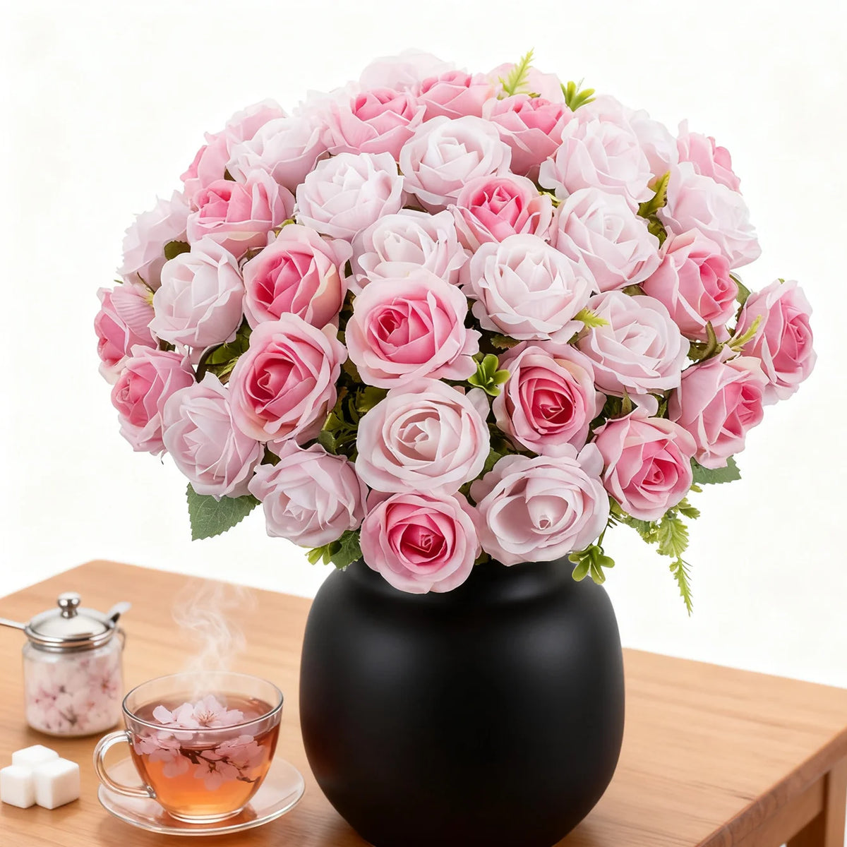Artificial Silk Rose Bouquet for Wedding & Home Décor Artificial Silk Flowers Babs