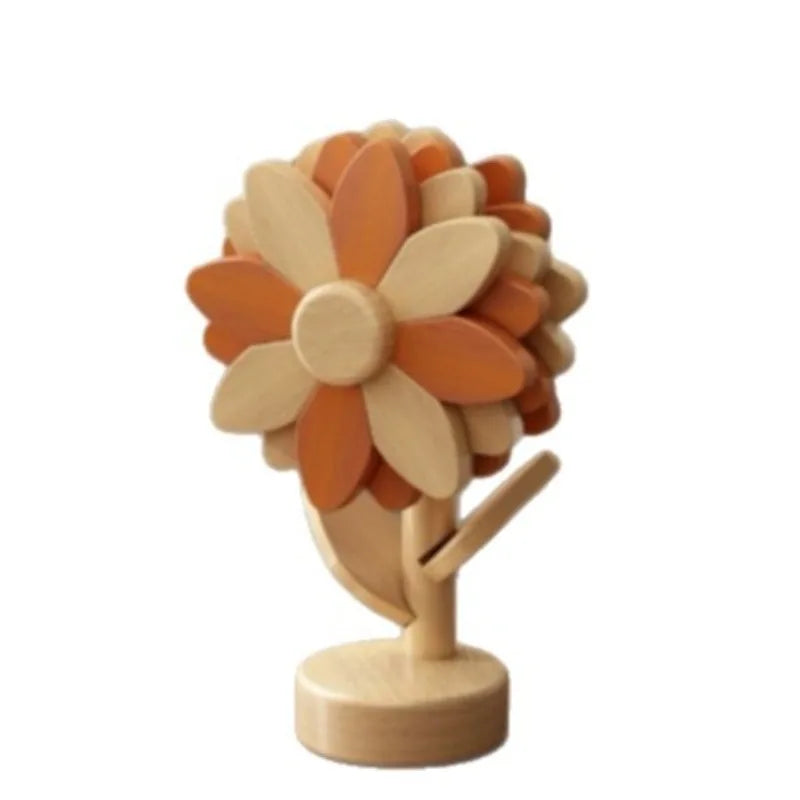 Sunflower Bamboo Coaster – Heat-Insulating Minimalist Decor Decorative Coaster Babs