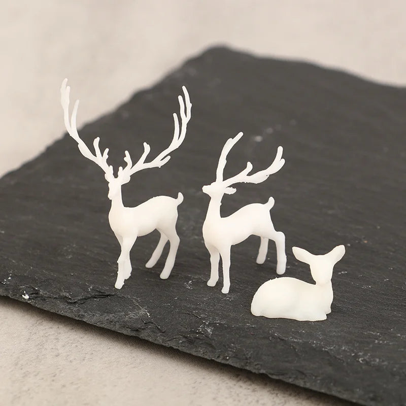 Crystal Reindeer Christmas Elk Ornament | Resin Deer Home Décor Christmas Ornament Babs