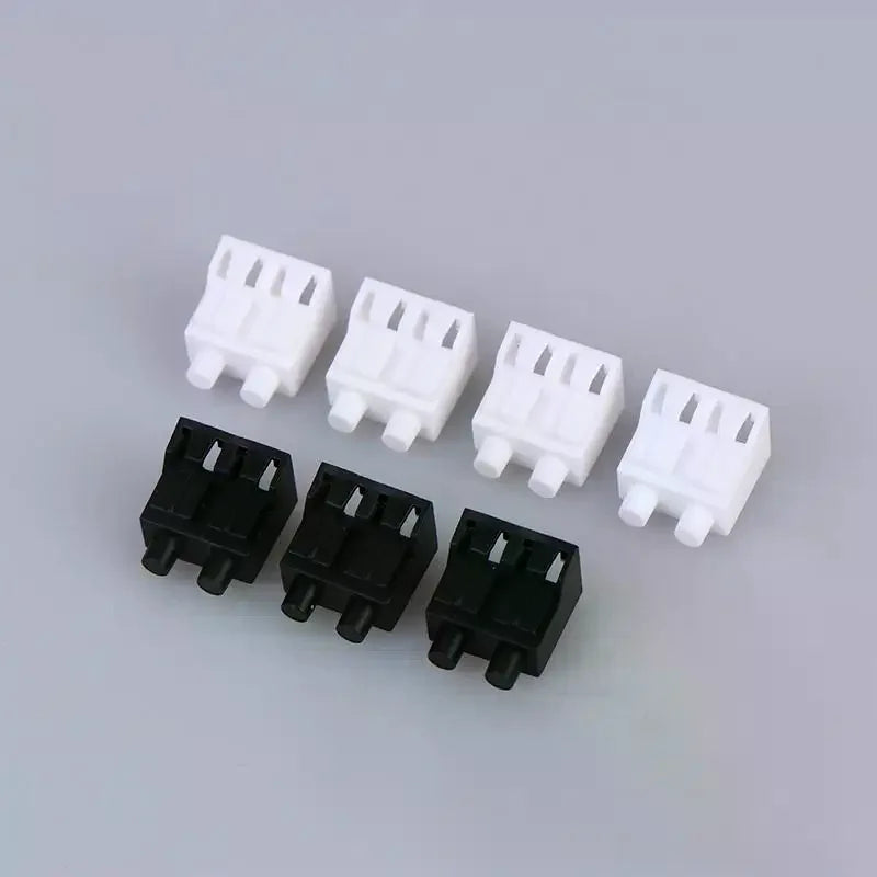 LC Duplex Fiber Optic Dust Caps – Anti-Oxidation Port Covers 10/50pc Fiber Optic Dust Caps Babs