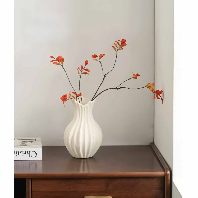Modern Ceramic Vase – Light Luxury Home Décor Ornament Decorative Ceramic Vase Babs