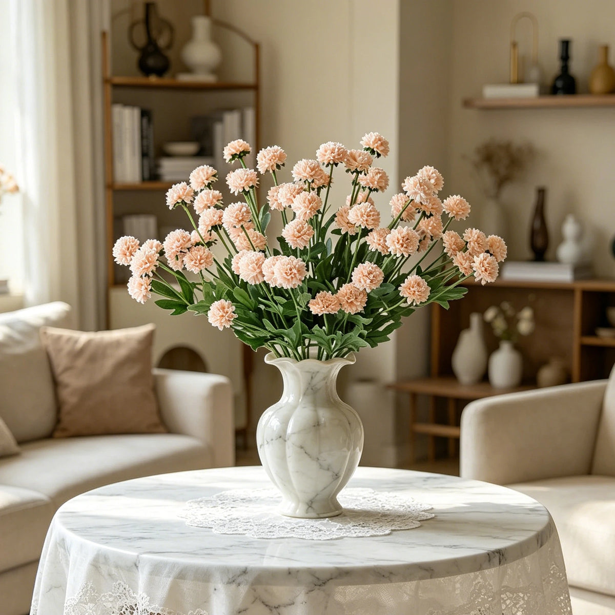 Artificial Silk Chrysanthemum Flowers – Wedding & Home Decor Artificial Silk Flowers Babs