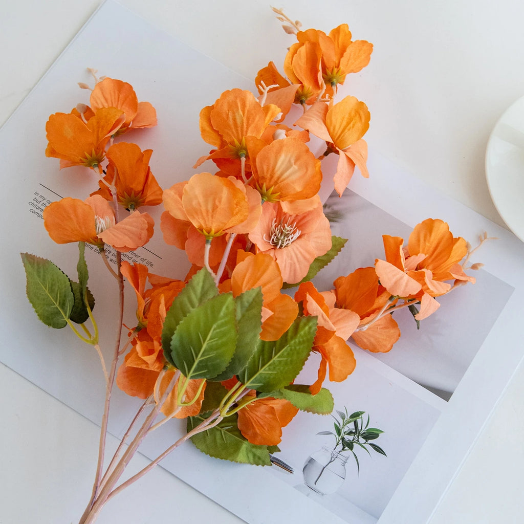 Artificial Silk Magnolia Bouquet – Wedding & Home Décor Artificial Flower Bouquet Babs