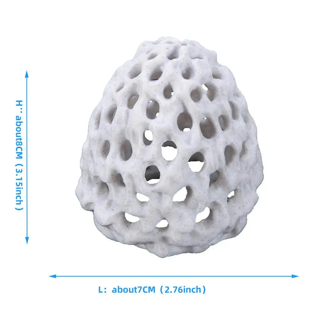 Aquarium Shrimp Cave Hide – Porous Betta & Shrimp Shelter Aquarium Cave Decor Babs 1pcs