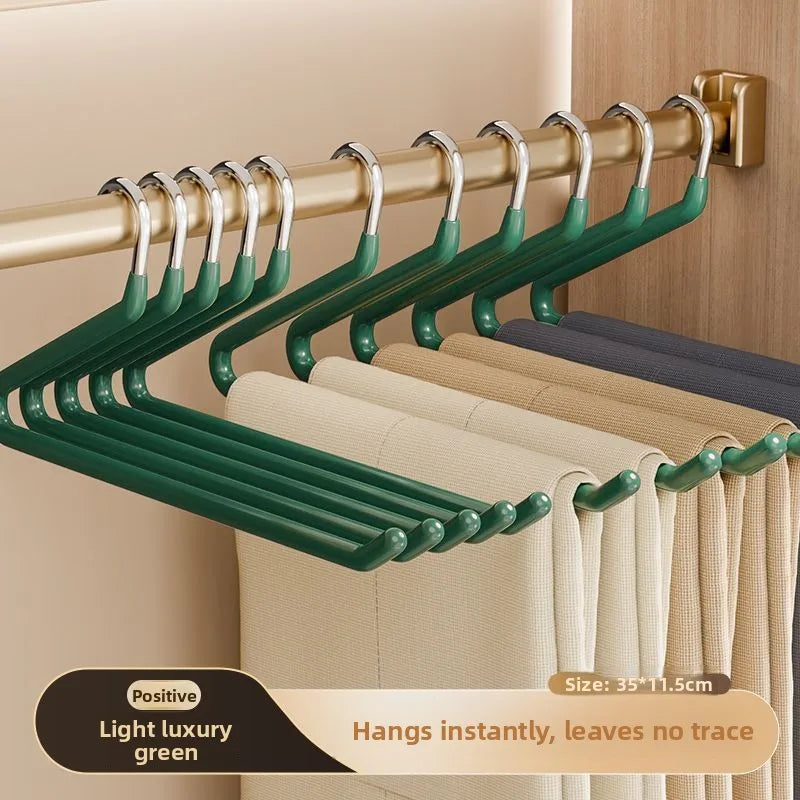 Goose Shaped Non-Slip Clothes & Pants Hangers | Wardrobe Organizer Clothes Hangers Babs 10pcs 3