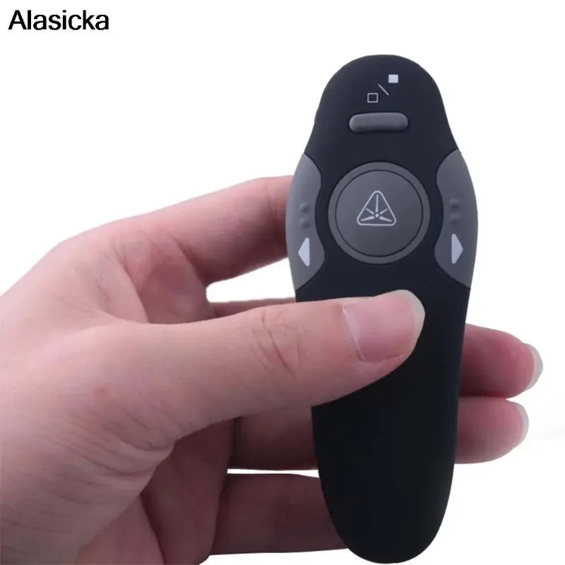 2.4GHz Wireless Presenter Remote PPT Clicker Red Laser Pointer Wireless Presenter Remote Babs
