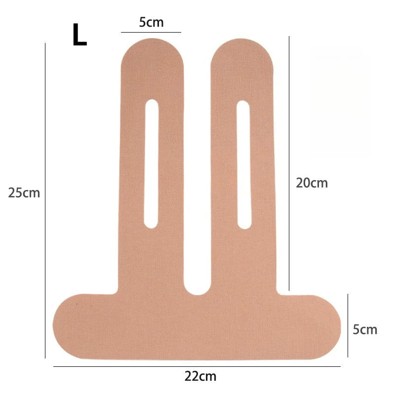 Pre-Cut Kinesiology Tape – Knee, Ankle & Joint Support Athletic Kinesiology Tape Babs B-L-brown
