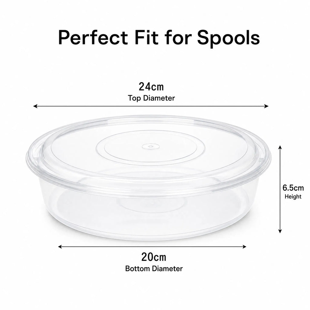 3D Filament Storage Box 10-Pack – Stackable Transparent Cases Filament Storage Box Babs