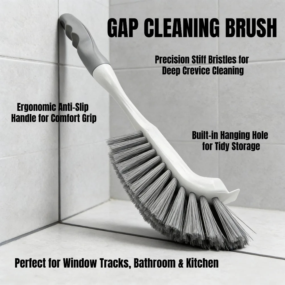 Stiff Bristle Scrub Brush Set – Grout, Tile & Gap Cleaning Cleaning Scrub Brush Babs -