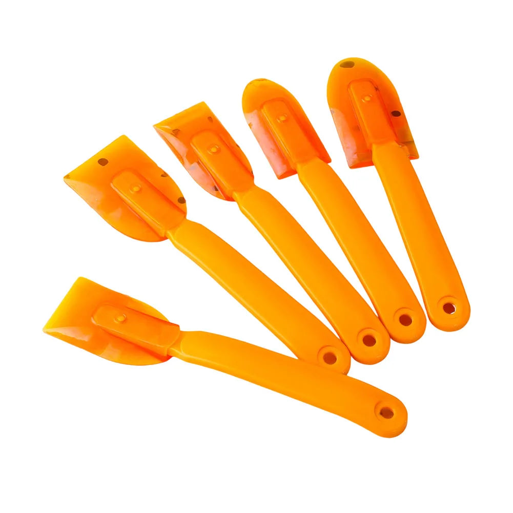 5-Piece Silicone Caulk Finishing Tool Set – Sealant Spatula Kit Caulking Finishing Tool Babs