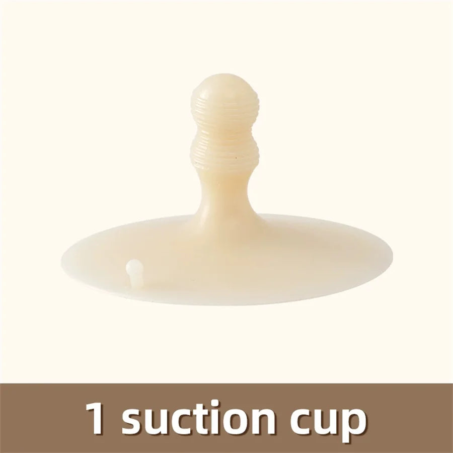 Suction Cup Dish Sponge Set – Wall Mount & 4 Foam Heads Kitchen Sponge Set Babs