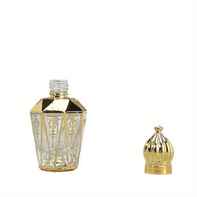 12ml Gold Glass Roller Bottle – Refillable Perfume & Essential Oil Glass Roller Bottle Babs