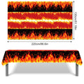 Volcano Theme Party Tableware Set – 5th Birthday Decorations Party Tableware Set Babs tablecloth