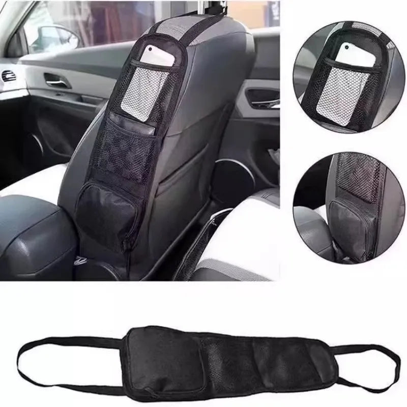 Car Seat Back Organizer Bag – Waterproof Oxford Storage Car Seat Organizer Babs