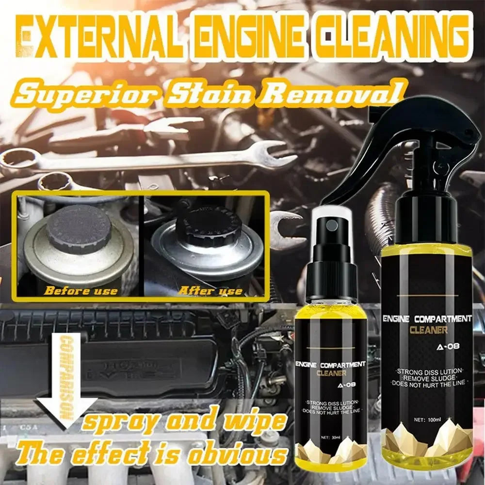 Car Engine Bay Degreaser & Cleaner – Heavy Duty 30ml/100ml Engine Bay Degreaser Babs