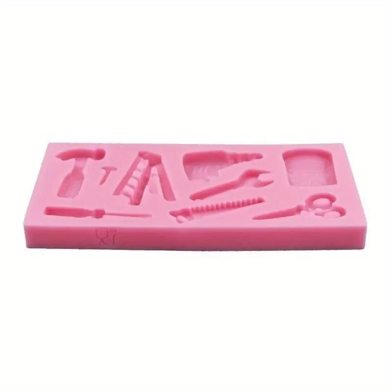 3D Tool-Shaped Silicone Fondant Mold – Cake Decoration DIY Silicone Fondant Mold Babs
