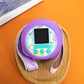 Silicone Protective Case & Lanyard for Punirunes Digital Toy Toy Protective Case Babs Purple