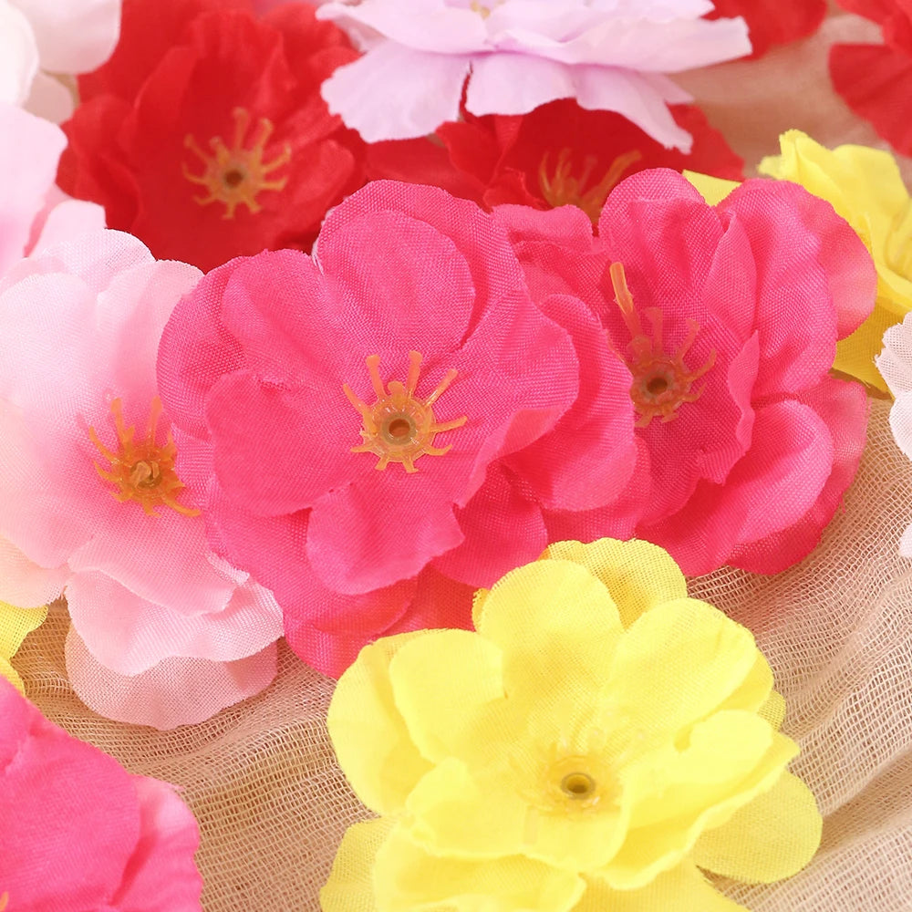 10/20Pcs Silk Artificial Chrysanthemum Flower Heads | Wedding Decor Artificial Flower Heads Babs