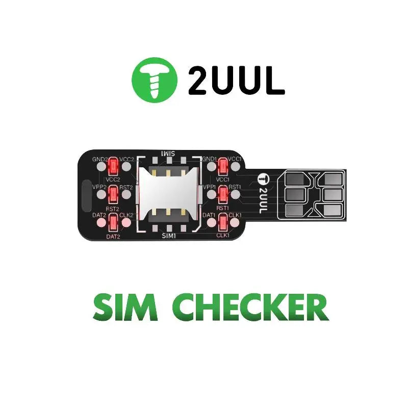 2UUL Dual SIM Card Checker – Fast Signal Detection Tool SIM Card Tester Babs
