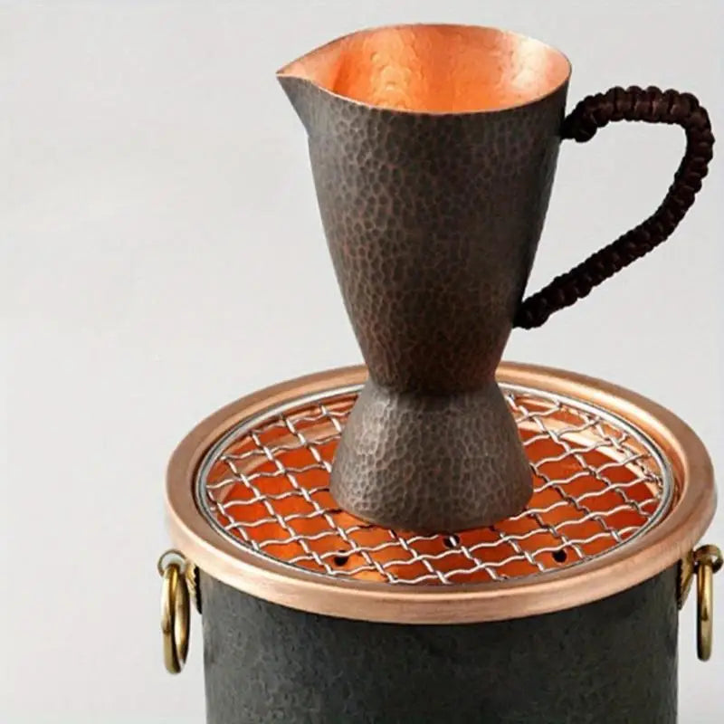 Handmade Hammered Purple Copper Tea Cup & Coffee Mug Copper Tea Cup Babs