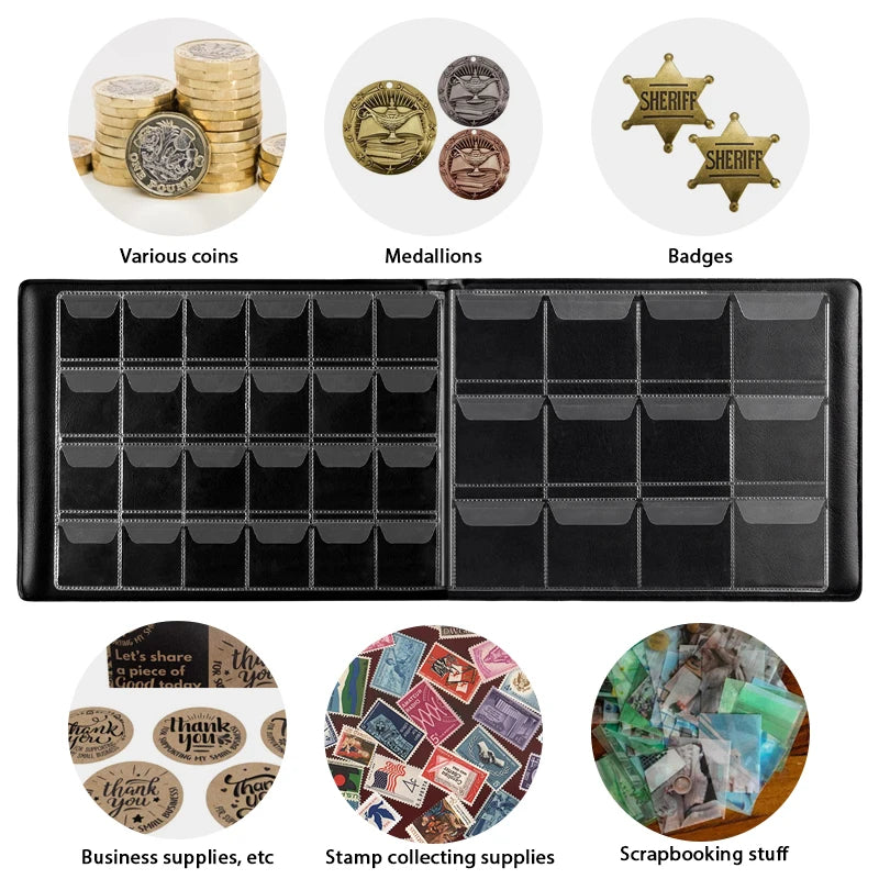 300 Pocket Coin Collection Album Book & Organizer for Collectors Coin Collection Album Babs